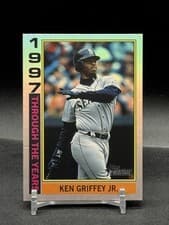 2025 Topps Heritage Through the Years Ken Griffey Jr. #TTY-12 card