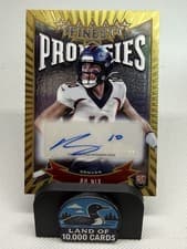 2024 Finest Prodigies Autographs Bo Nix #P-BN card