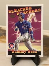 2025 Topps Update Bleacher Reachers Sammy Sosa #BR-6 card