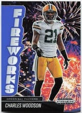 2025 Panini Prizm Black Fireworks Charles Woodson #21 card