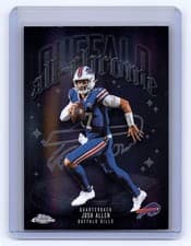 2025 Topps Chrome All Chrome Team Josh Allen #ACT-2 card