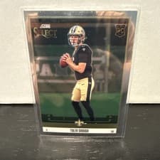 2025 Panini Select Score Select Throwback Tyler Shough #8 card