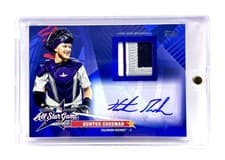 2025 Topps Update All-Star Stitches Autographs Hunter Goodman #AST-HG card