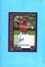 2025 Topps Pro Debut Autographs Jesus Made #PD-39 card