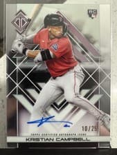 2025 Topps Transcendent Collection Transcendent Collection Autographs Kristian Campbell #TAC-KC card