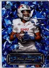 2025 Bowman University Chrome Sapphire Sapphire Selections Kevin Jennings #SS-15 card