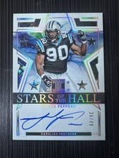 2024 Panini Impeccable Stars of the Hall Autographs Julius Peppers #2 card