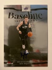 2025-26 Finest Baseline Autographs Kyle Filipowski #BA-KF card