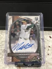 2025 Topps Museum Collection Archival Autographs Nick Kurtz #AA-NK card