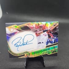 2025 Topps Diamond Icons Icons Chrome Autographs Barry Larkin #ACC-BL card