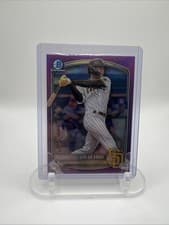 Leo De Vries 2025 Bowman Chrome Prospects card
