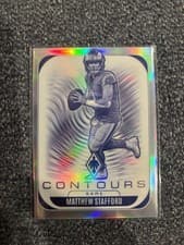 Matthew Stafford 2025 Panini Phoenix Contours card