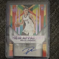 2024-25 Panini Court Kings Heir Apparent Autographs Pelle Larsson #HA-PEL card
