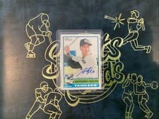 2025 Topps Heritage Real One Autographs Anthony Volpe #ROA-AVO card