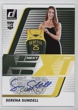 2025-26 Donruss WNBA Next Day Autographs Serena Sundell #7 card