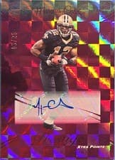 Marques Colston 2024 Panini Prestige Xtra Points Signatures Premium card