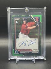 2024 Bowman Sapphire Edition Autographs Kyle Teel #BSPA-KT