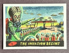 2025 Topps Shoebox Treasures Non-Sport SSP The Invasion Begins #NS-3 card