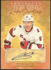 2025-26 Upper Deck Artifacts Top Tier Rookie Signatures Ryan Suzuki #TTR-RS