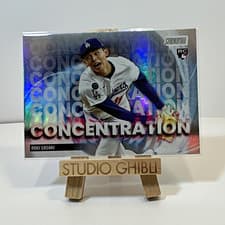 2025 Stadium Club Concentration Roki Sasaki #C-7 card
