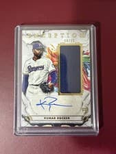 2025 Topps Inception Inception Autograph Game Relics Kumar Rocker #IAGR-KR card