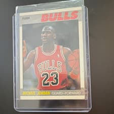 1987-88 Michael Jordan fleer #59 Chicago Bulls Basketball Card Base Set