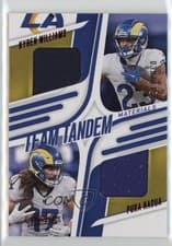 2025 Panini Absolute Team Tandem Materials Kyren Williams / Puka Nacua #TTM-LAR card