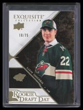 2024-25 Upper Deck Black Diamond Exquisite Collection Rookie Draft Day Liam Ohgren #RDD-LO card