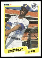 Ken Griffey Jr. 1990 Fleer card