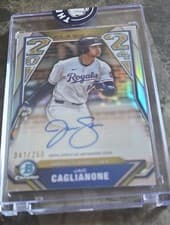 Jac Caglianone 2024 Bowman Draft Class of 2024 Autograph card