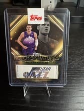 2025-26 Topps Topps Notch Signatures Walker Kessler #TNS-WK card