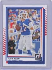Josh Allen 2025 Panini Donruss card