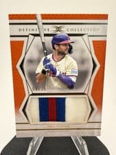 2025 Topps Definitive Collection Jumbo Relic Collection Trea Turner #DJRC-TT card