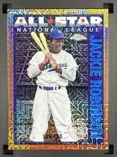 Jackie Robinson 2025 Topps 1990 Topps Baseball All Stars Chrome Refractor card
