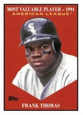2025 Topps Update Most Valuable Frank Thomas #MV-26 card