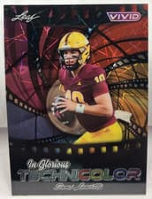 2025 Leaf Vivid In Glorious Technicolor Sam Leavitt #GB-41 card