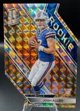 Josh Allen 2018 Panini Prizm Rookie Autographs card