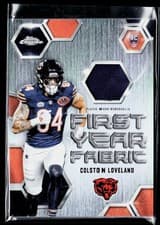 2025 Topps Chrome First Year Fabric Colston Loveland #FYF-CL card