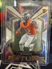 2025 Panini Select Select Future RJ Harvey #5 card