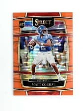 Matt Corral 2022 Panini Select Draft Picks card