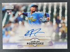 Carlos Rodriguez 2025 Stadium Club Base Autographs card