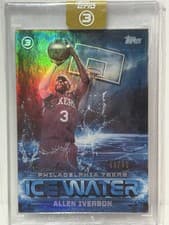 2025-26 Topps 3 Ice Water Allen Iverson #IW-32 card