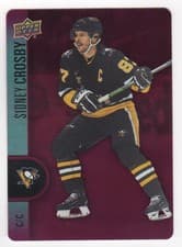 Sidney Crosby 2022 Upper Deck Tim Hortons Red Die Cuts card