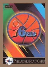 Philadelphia 76ers Logo/Checklist 1990-91 SkyBox Base Set card