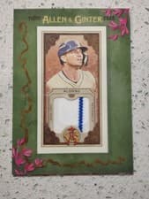 2025 Topps Allen & Ginter Allen & Ginter Mini Framed Relics Pete Alonso #MFR-PA card