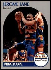 Jerome Lane 1990-91 Hoops Base Set card