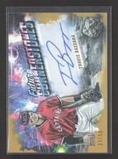 2025 Topps Pro Debut Future Cornerstones Autographs Travis Bazzana #FC-TB card