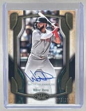 2026 Topps Tier One Break Out Autographs Wilyer Abreu #BOA-WA card