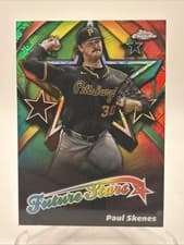 2025 Topps Chrome Logofractor Edition Future Stars Paul Skenes #FS-2 card