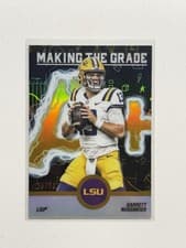 2025 Bowman University Best Making the Grade Garrett Nussmeier #MG-5 card